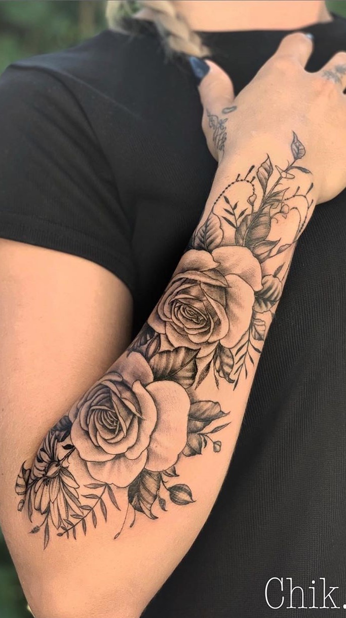 tatuagem-florida-no-antebraço-8 