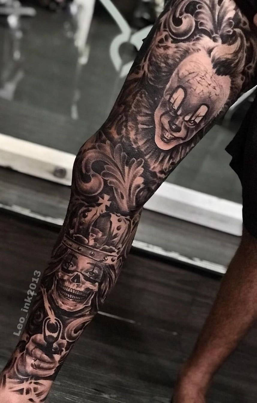 tatuagem-masculina-na-perna-22 