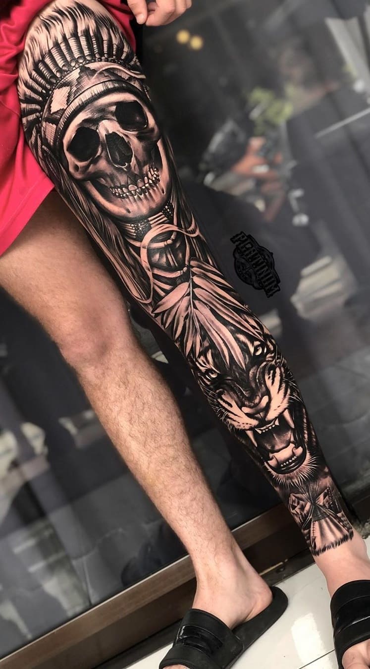 tatuagem-masculina-na-perna-25 