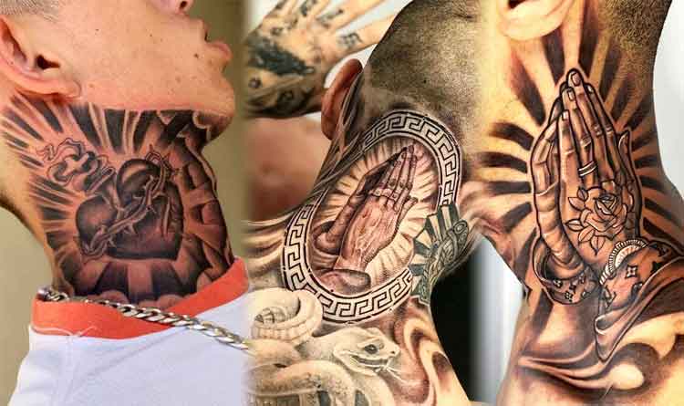 50 tatuagens no pescoço para homens em 2023